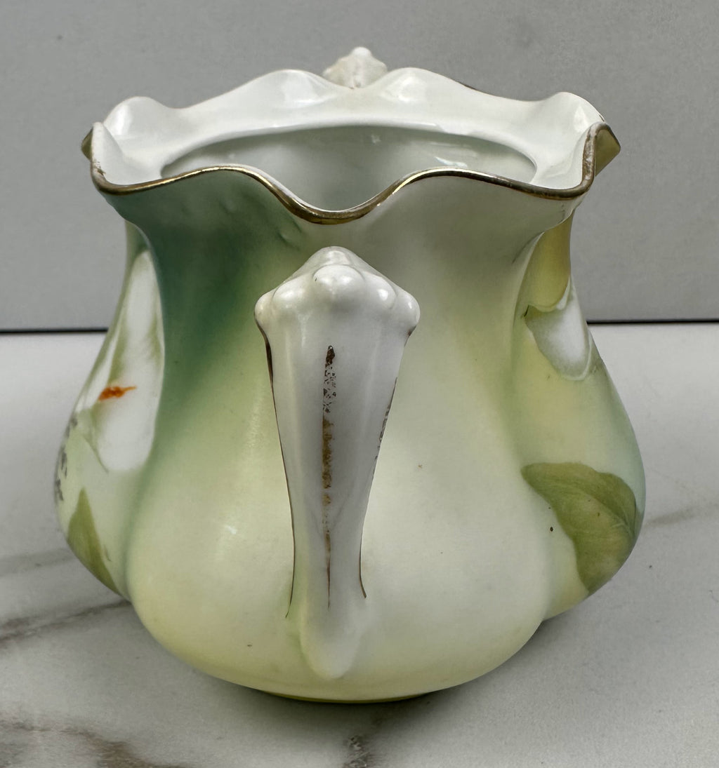 Art Nouveau R.S. Germany Calla Lily Sugar Bowl