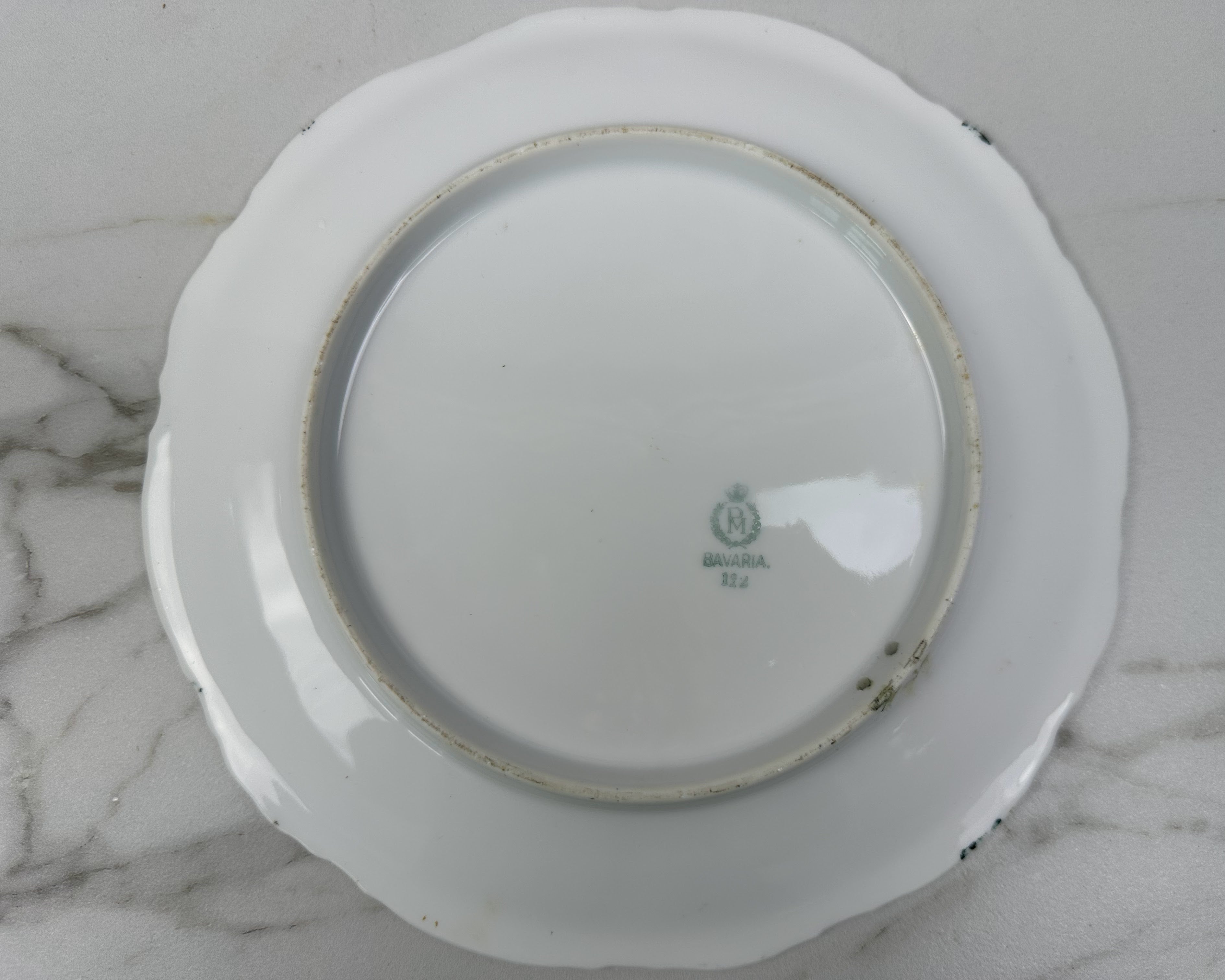 RM Bavaria Hand Painted Naturalist Game Bird Porcelain Plate