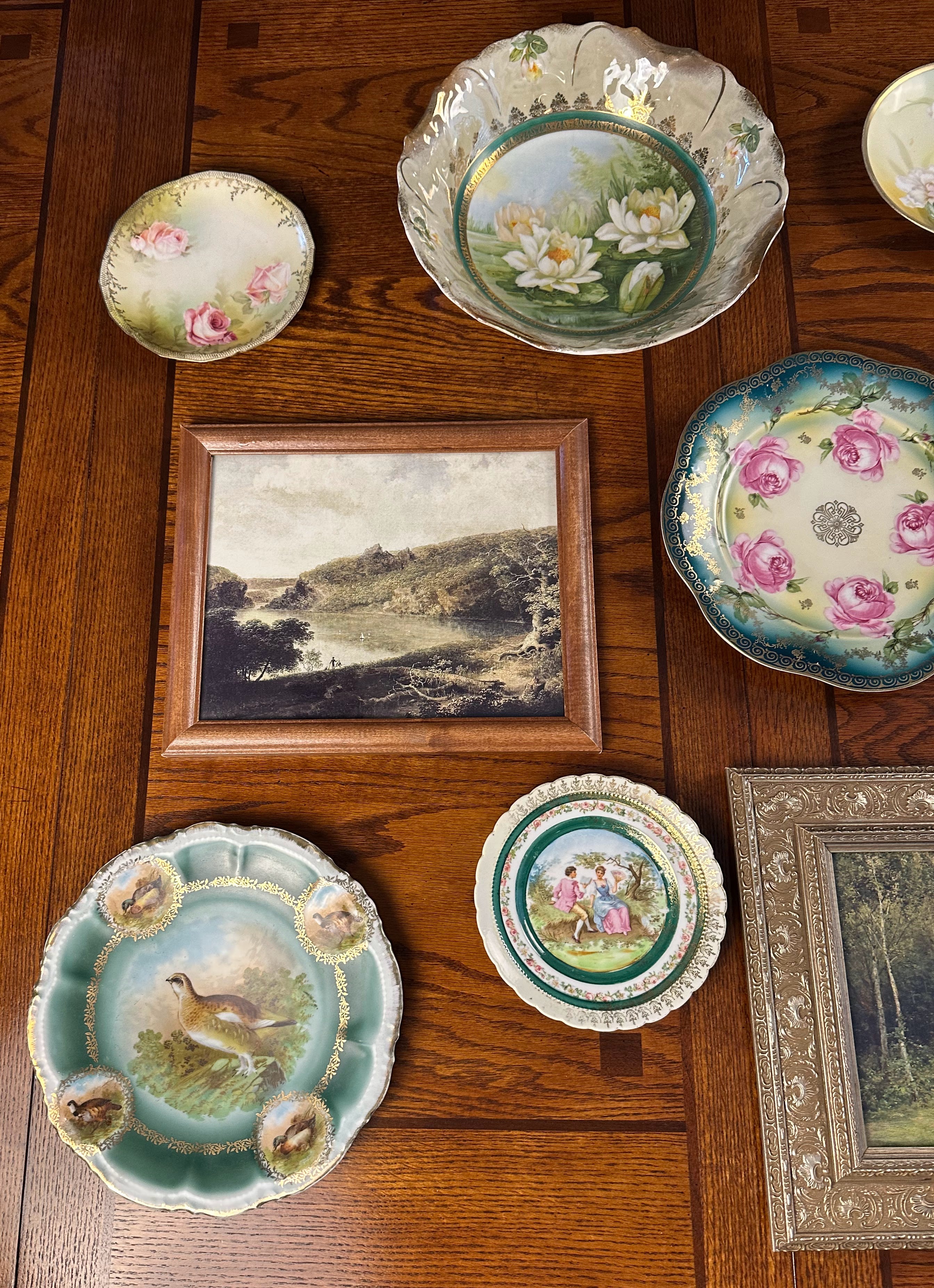 RM Bavaria Hand Painted Naturalist Game Bird Porcelain Plate