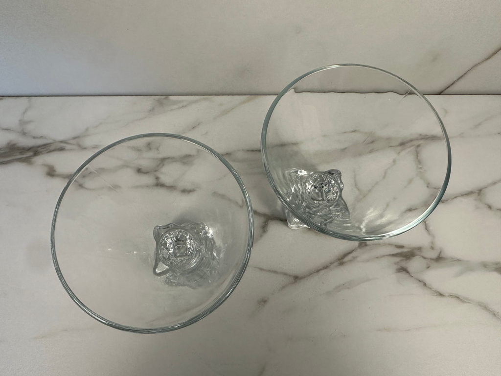 DiSaronno Melting Ice Cube Martini Glass