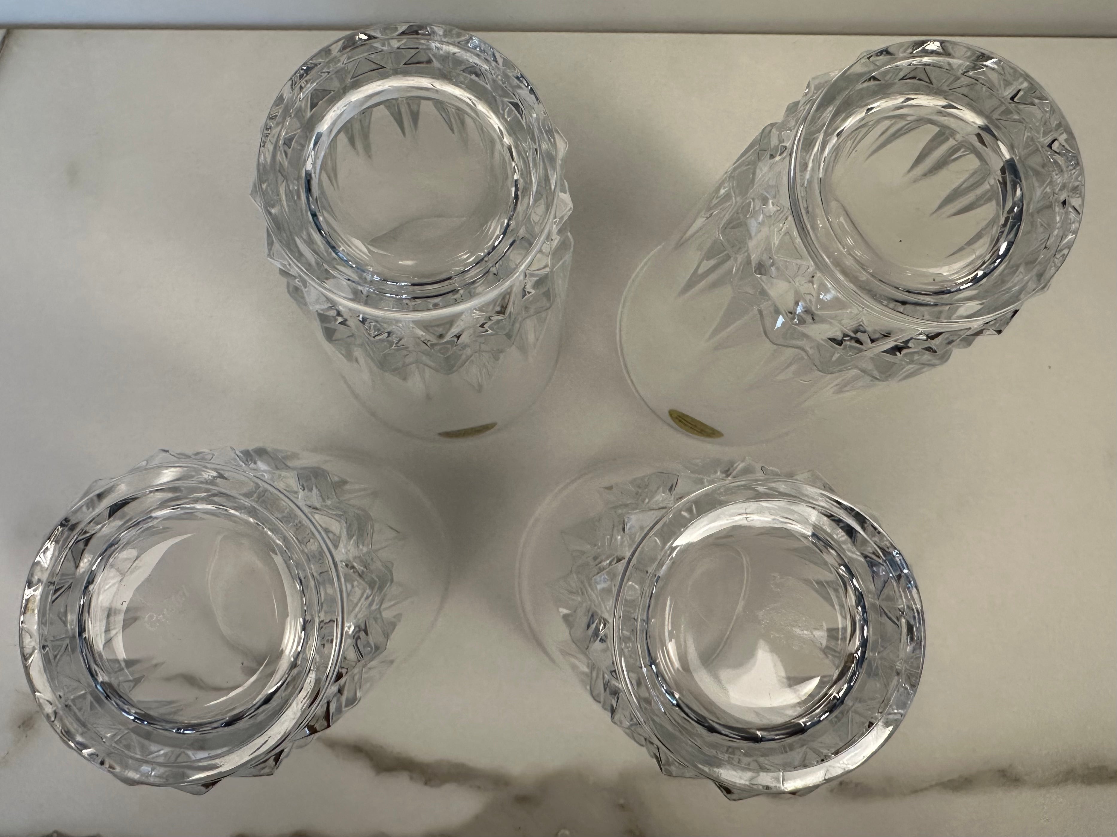 Cristal d'Arques France Barcelona High Ball Glasses