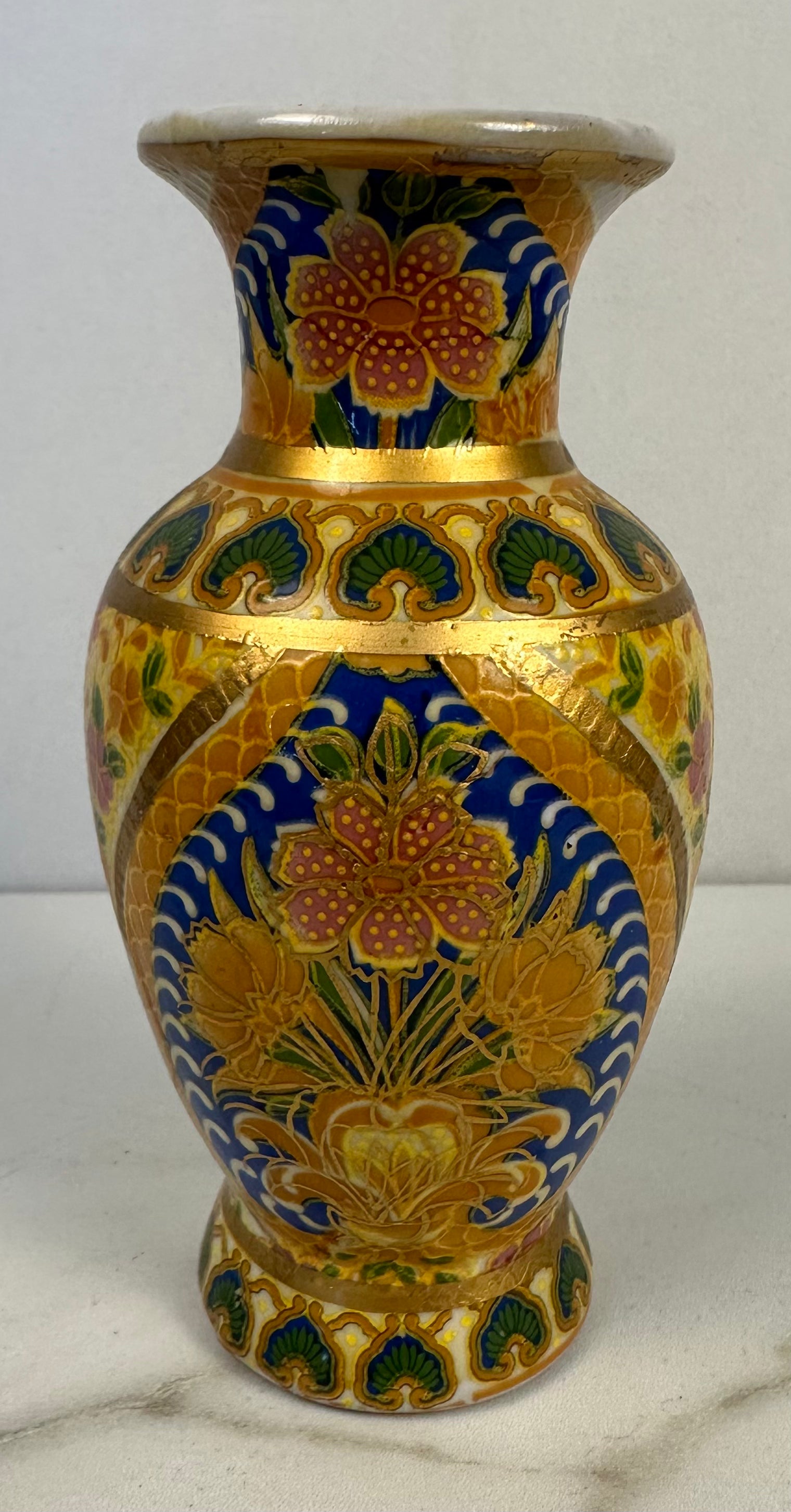 Satsuma Style Vase