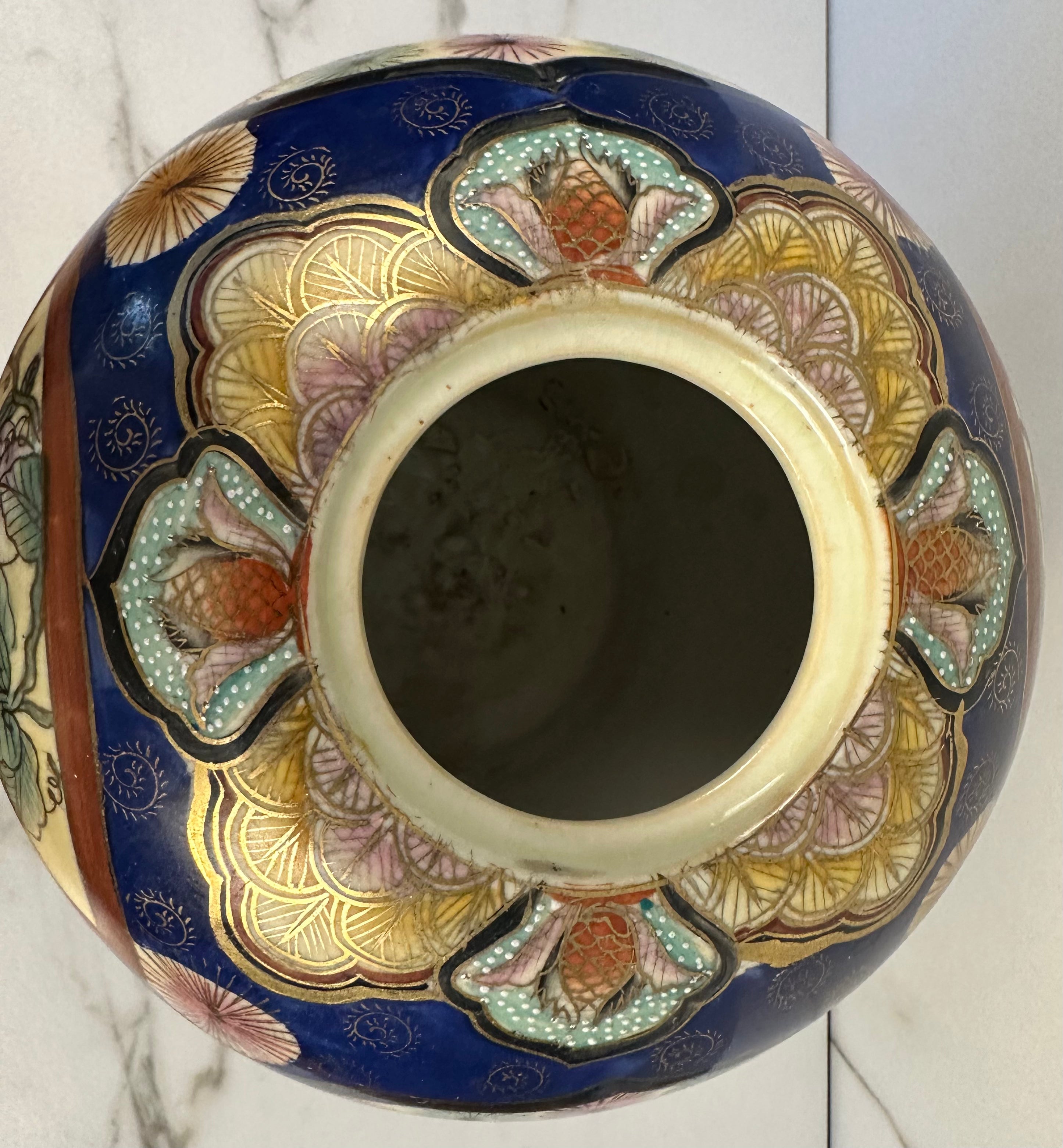 Antique Japanese Satsuma Vase