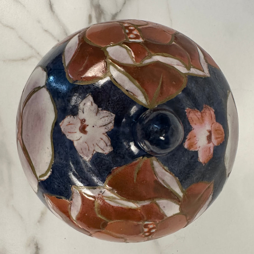 Satsuma-Style Lidded Vessel