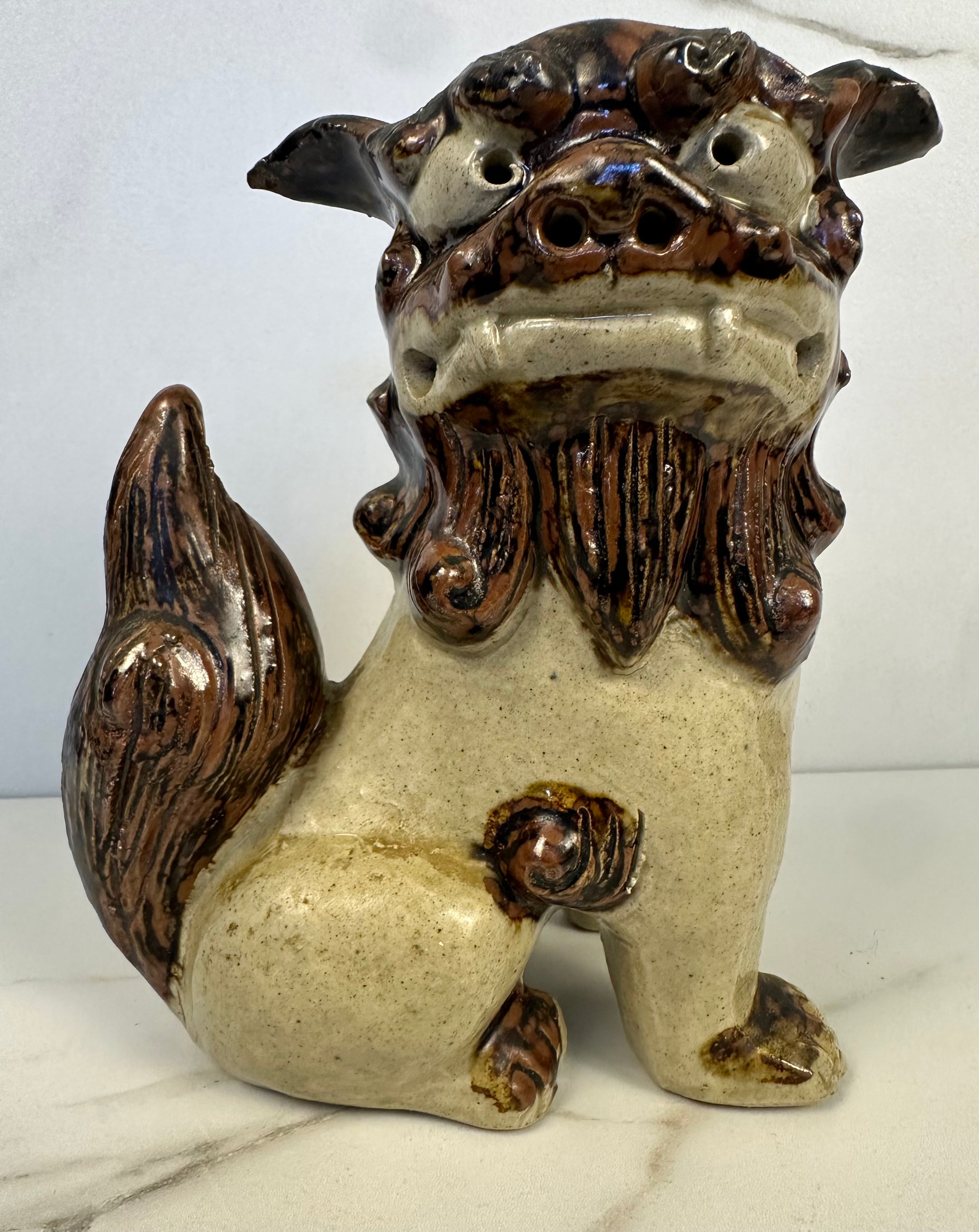 Vintage Ceramic Foo Dog (Guardian Lion)