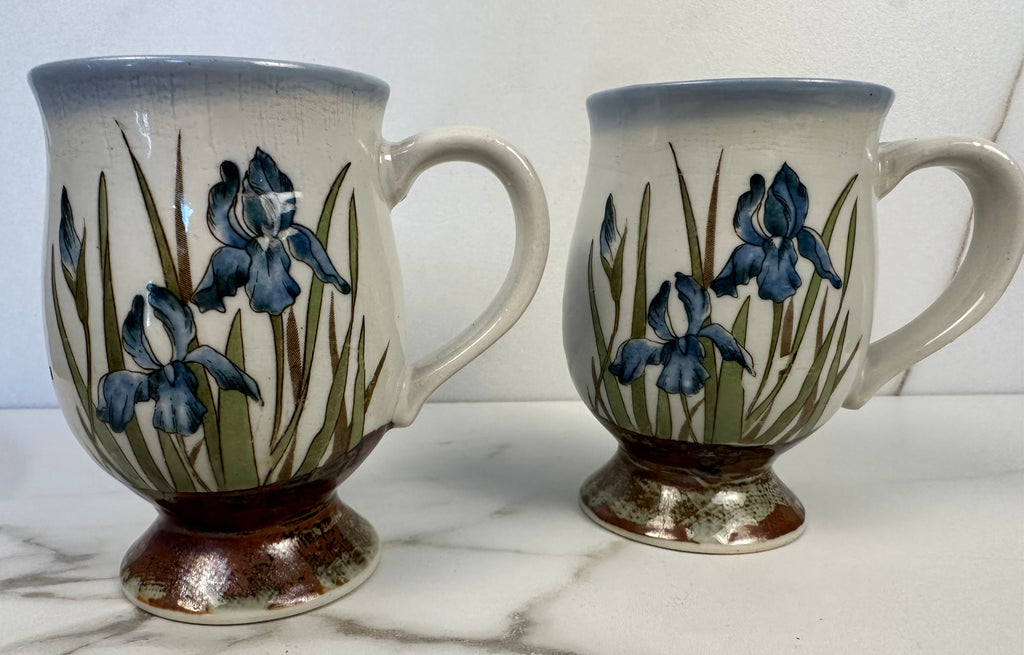 Otagiri Royal Iris Mugs - Pair