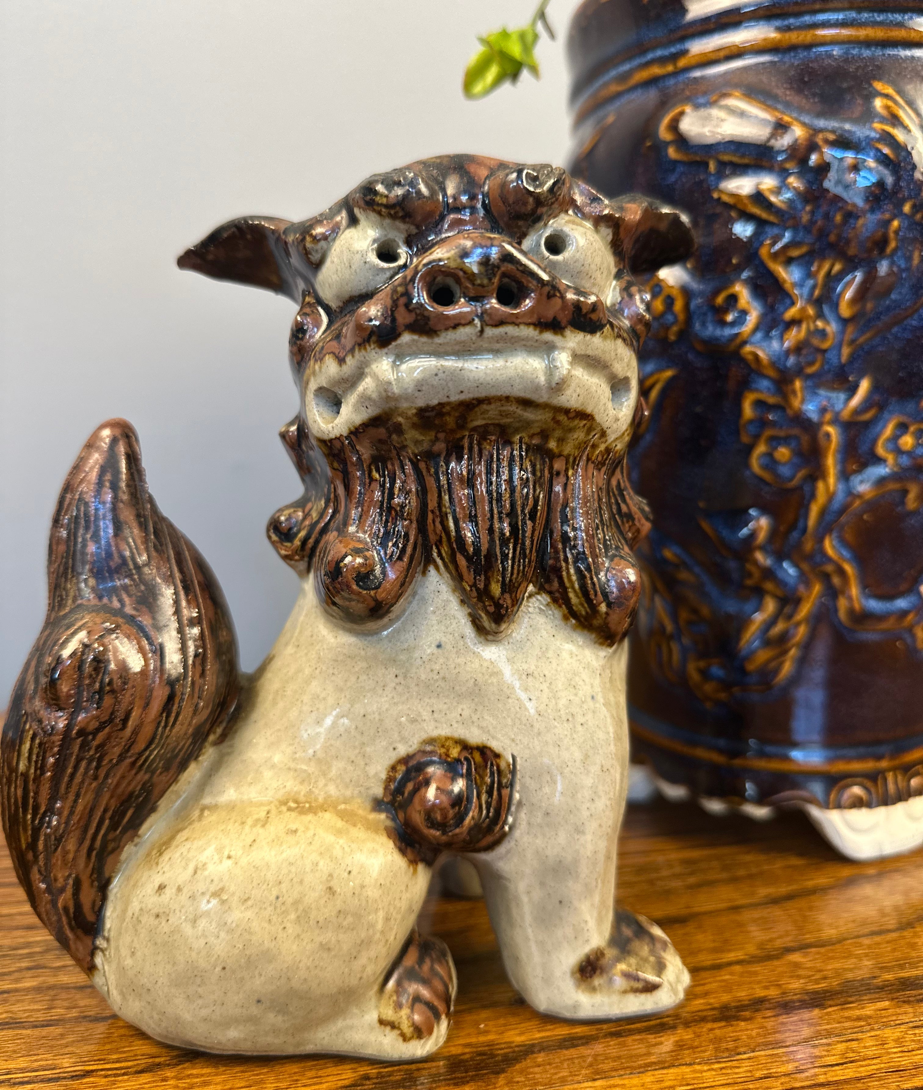 Vintage Ceramic Foo Dog (Guardian Lion)
