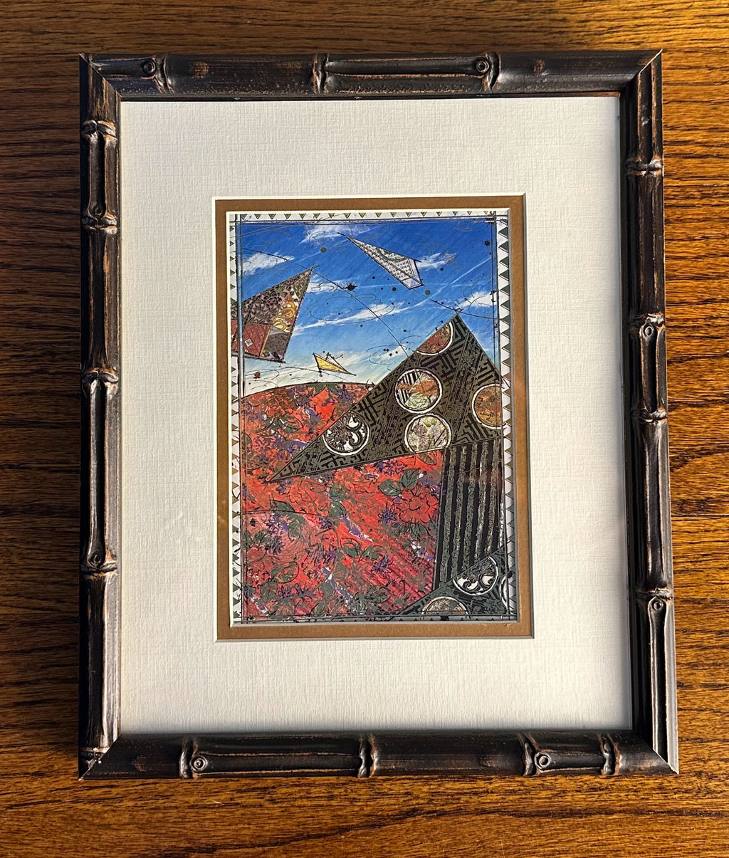 "Celebration" by William Gatewood Offset Lithograph Print with Gold Stamping