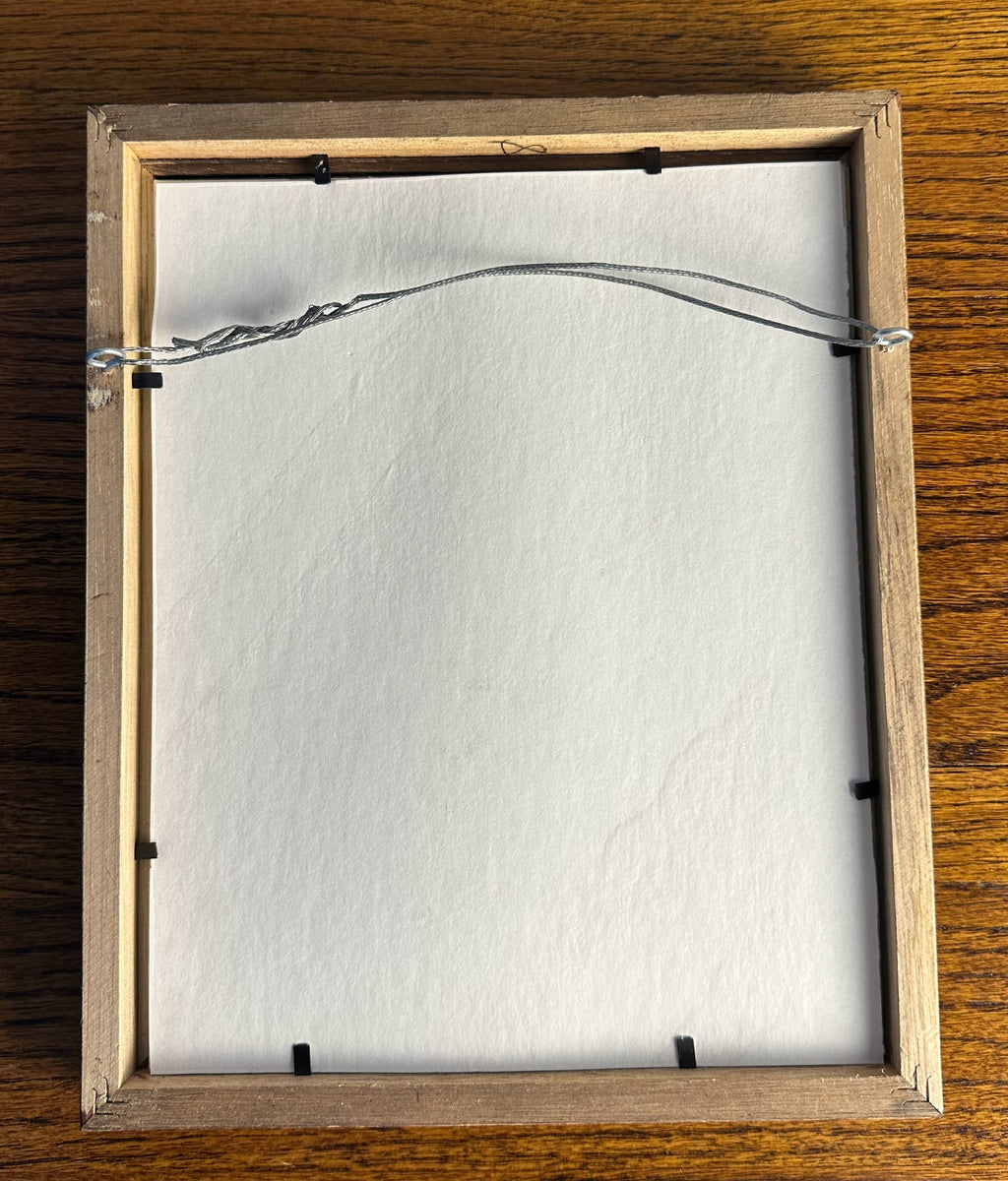 "Celebration" by William Gatewood Offset Lithograph Print with Gold Stamping