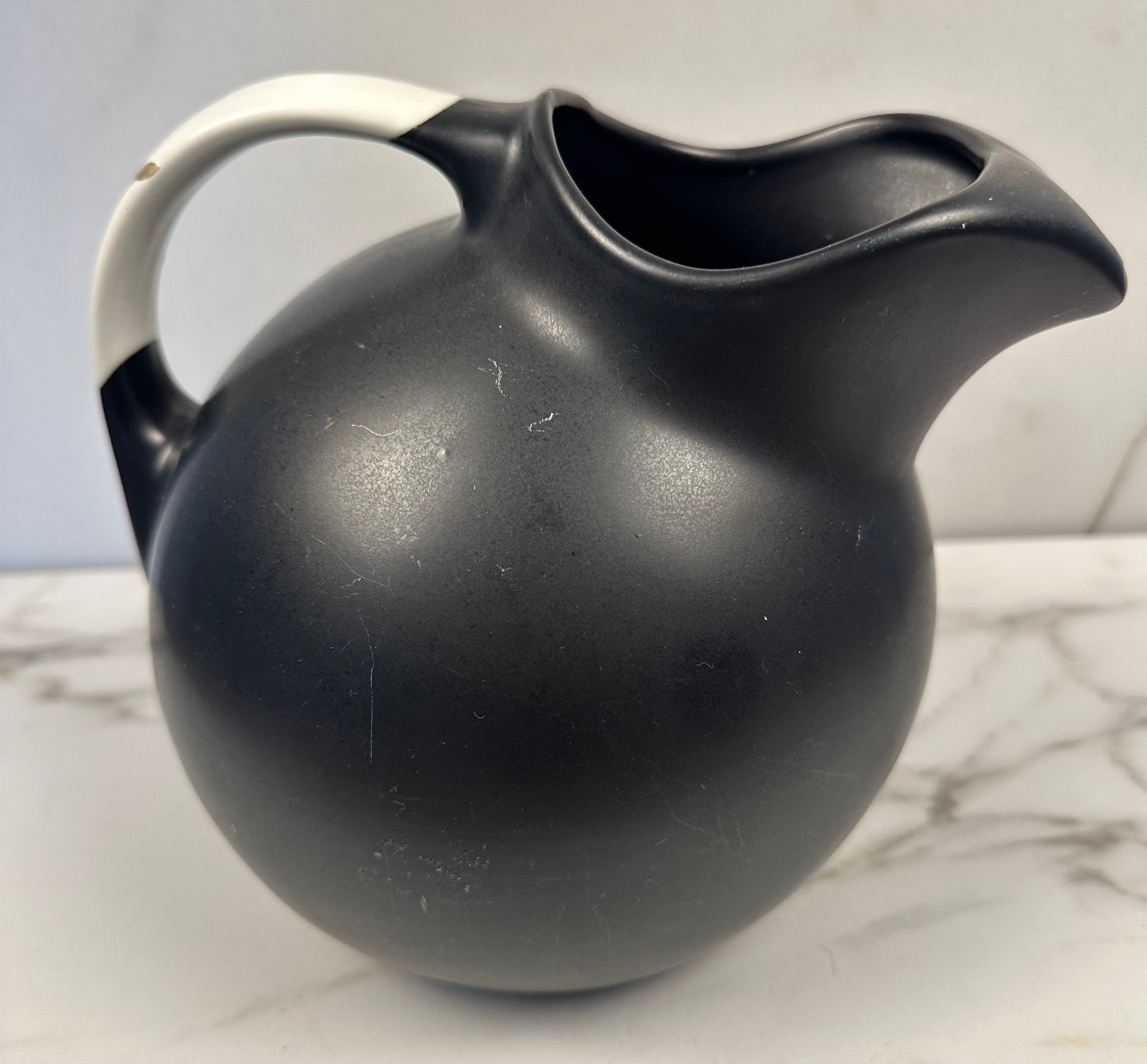 Halls Black Ball Pitcher