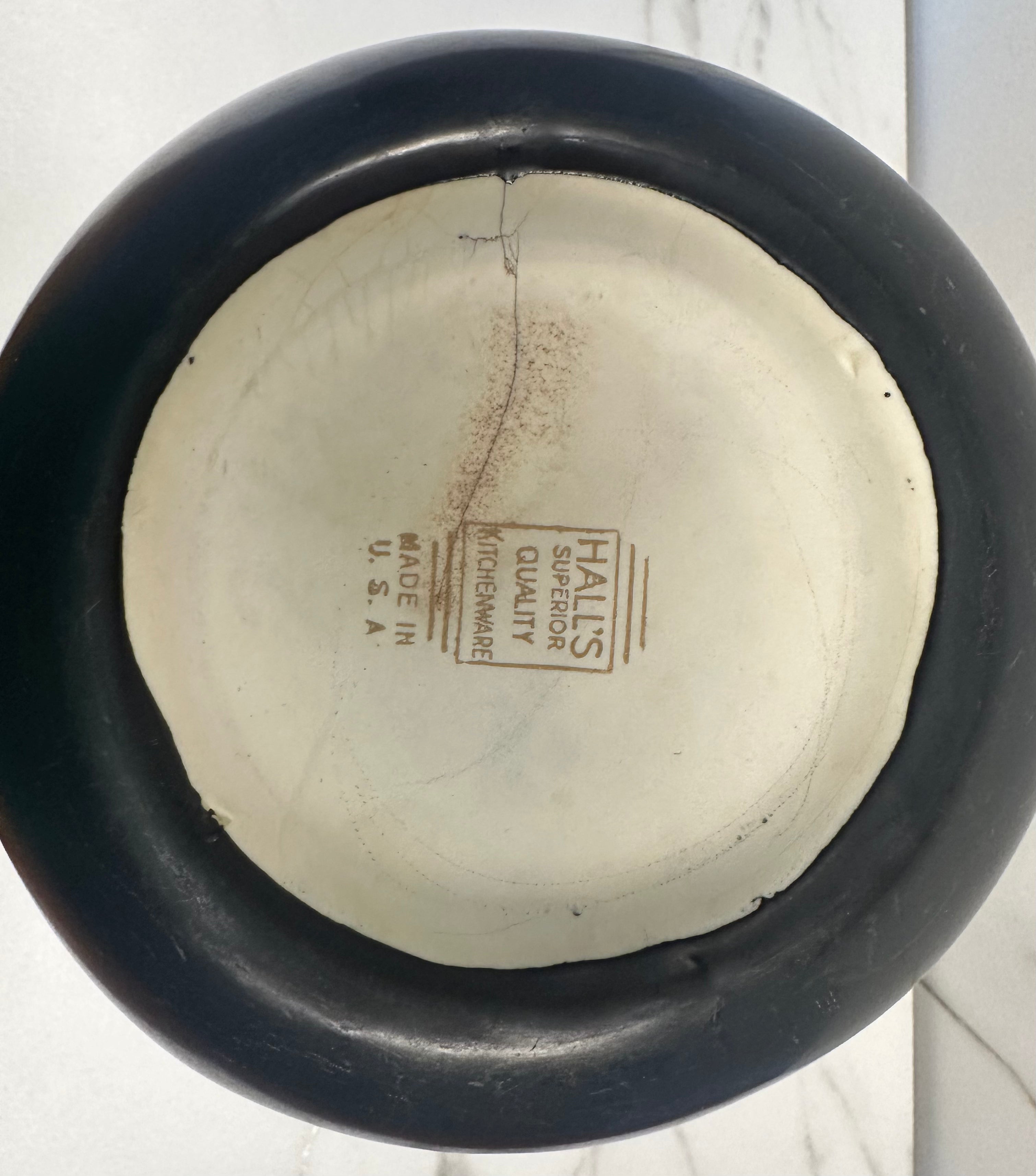 Halls Black Ball Pitcher