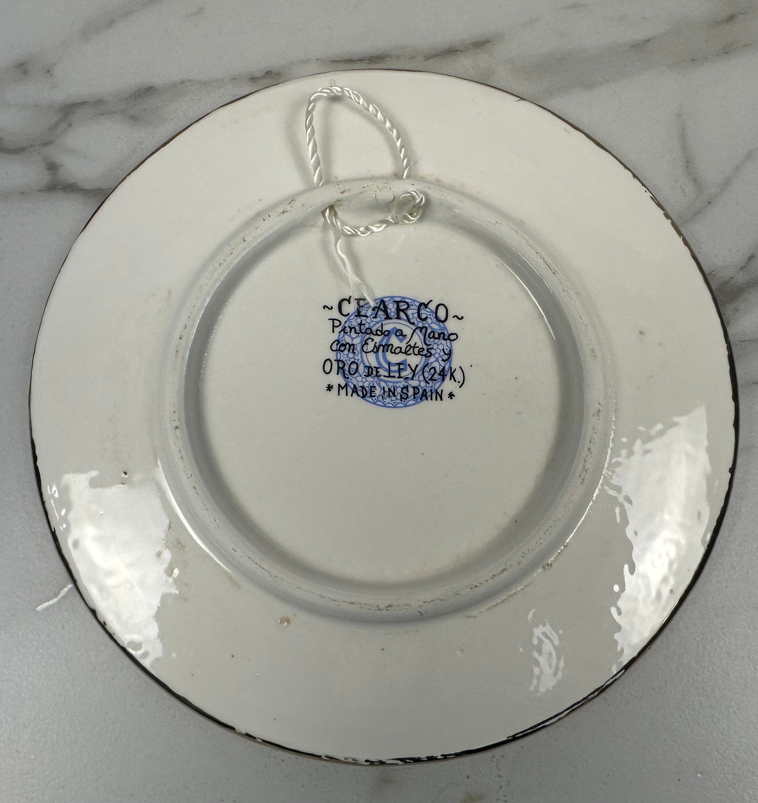 Star of David Plate - Made in Spain