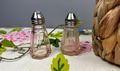 Pink Depression Glass Salt and Pepper Shakers - Hazel Atlas