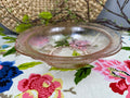 Pink Depression Glass Bowl -  “Royal Lace” Hazel Atlas  | Circa 1934-1941