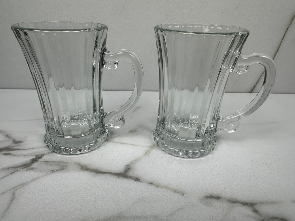 KSA Glass Mugs-  Set of 2