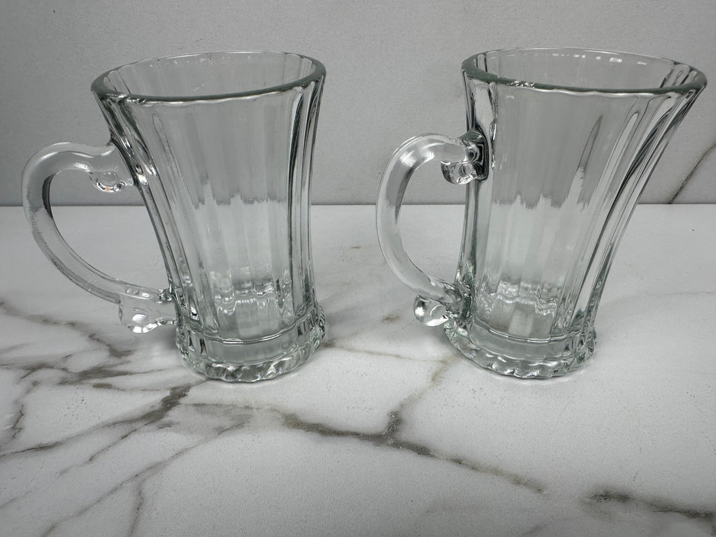 KSA Glass Mugs-  Set of 2