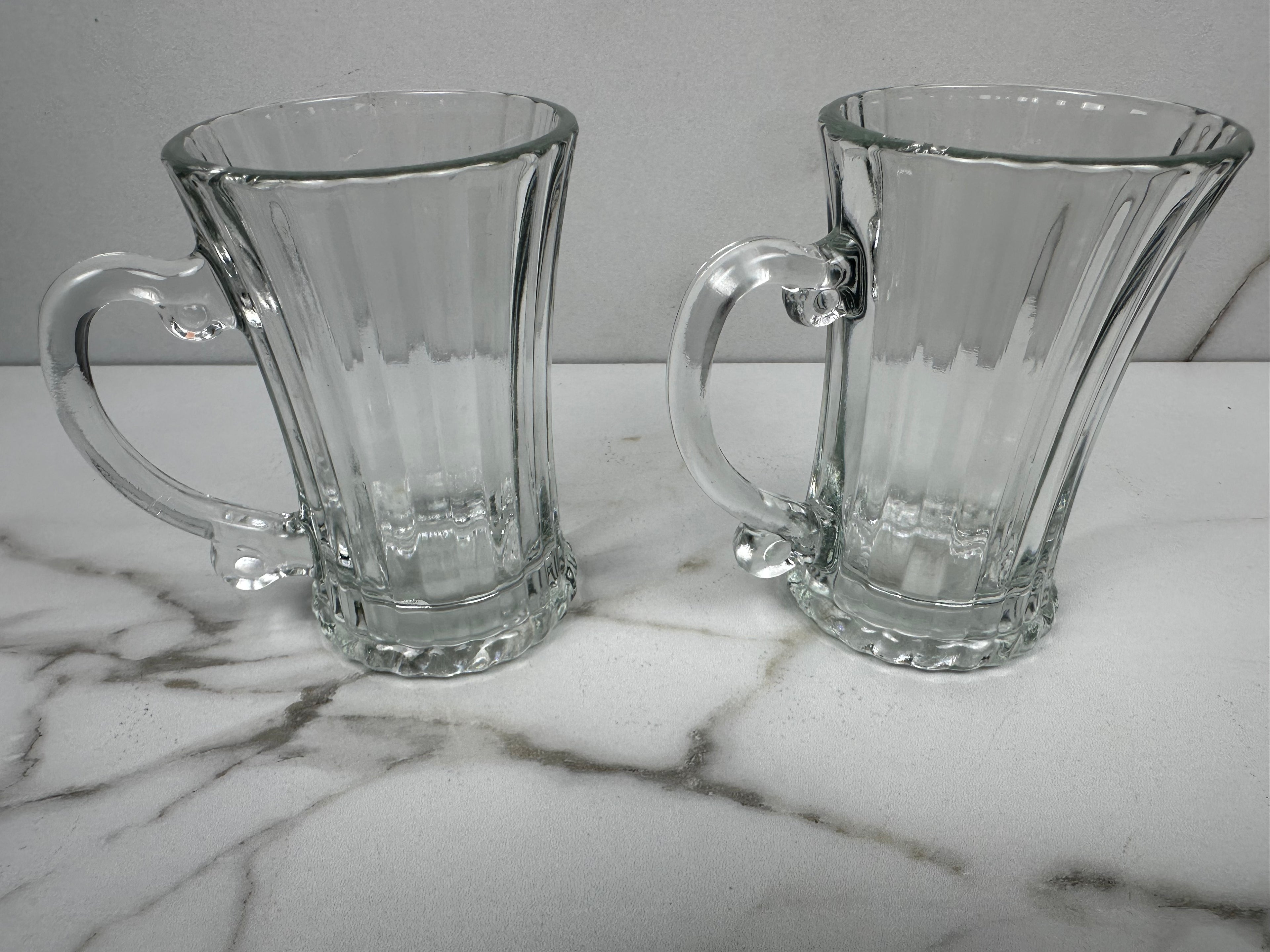 KSA Glass Mugs-  Set of 2