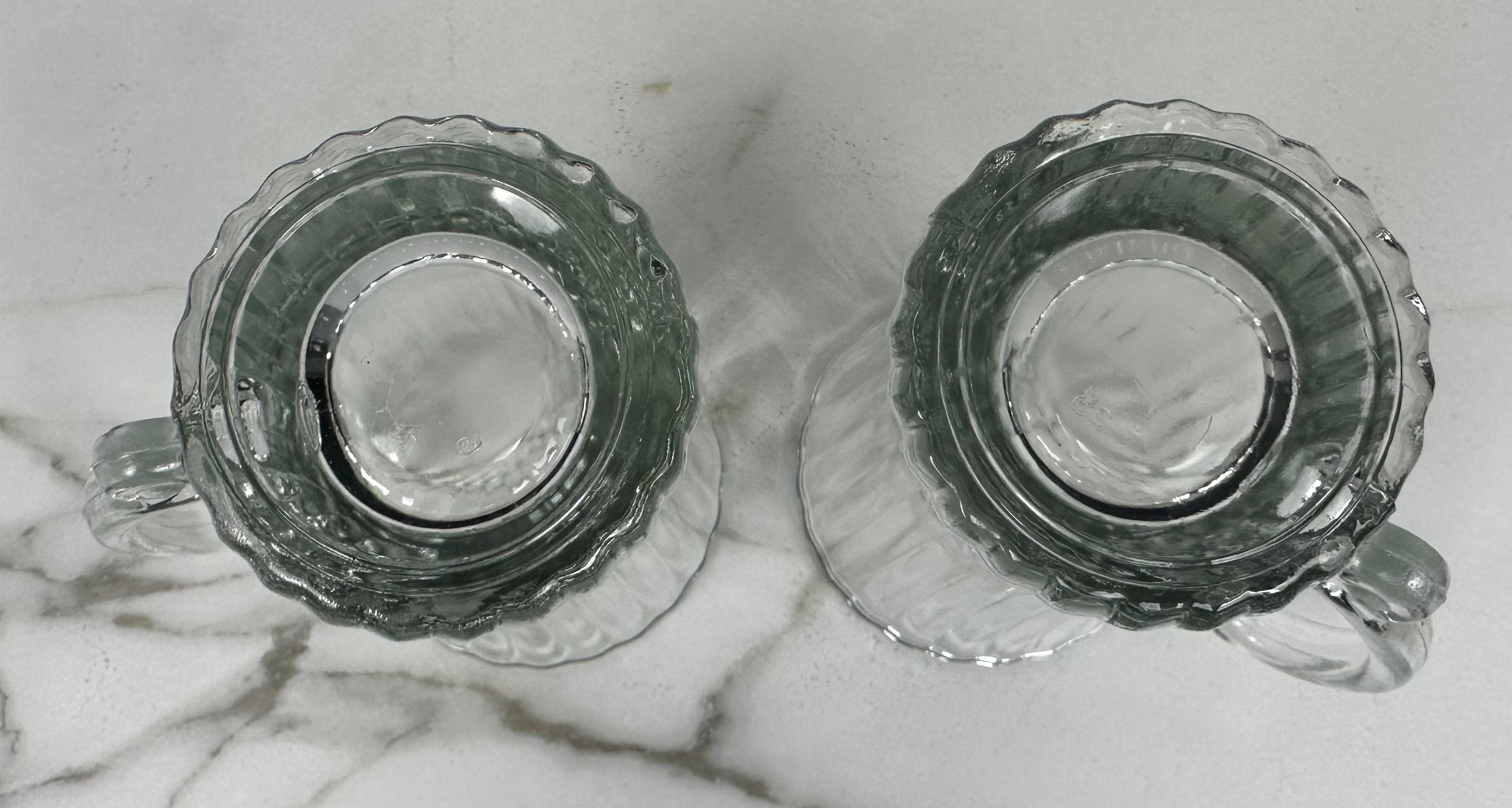 KSA Glass Mugs-  Set of 2