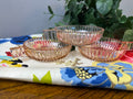 Pink Depression Glass Handled Sherbert Bowl/Cup  -  “Queen Mary - Vertical Rib” Anchor Hocking  | Circa 1936 - 1949