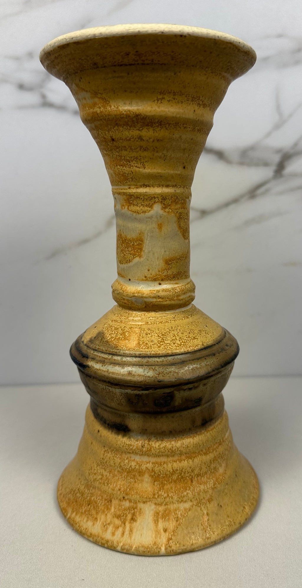 Studio Pottery Wine Goblet / Candle Holder