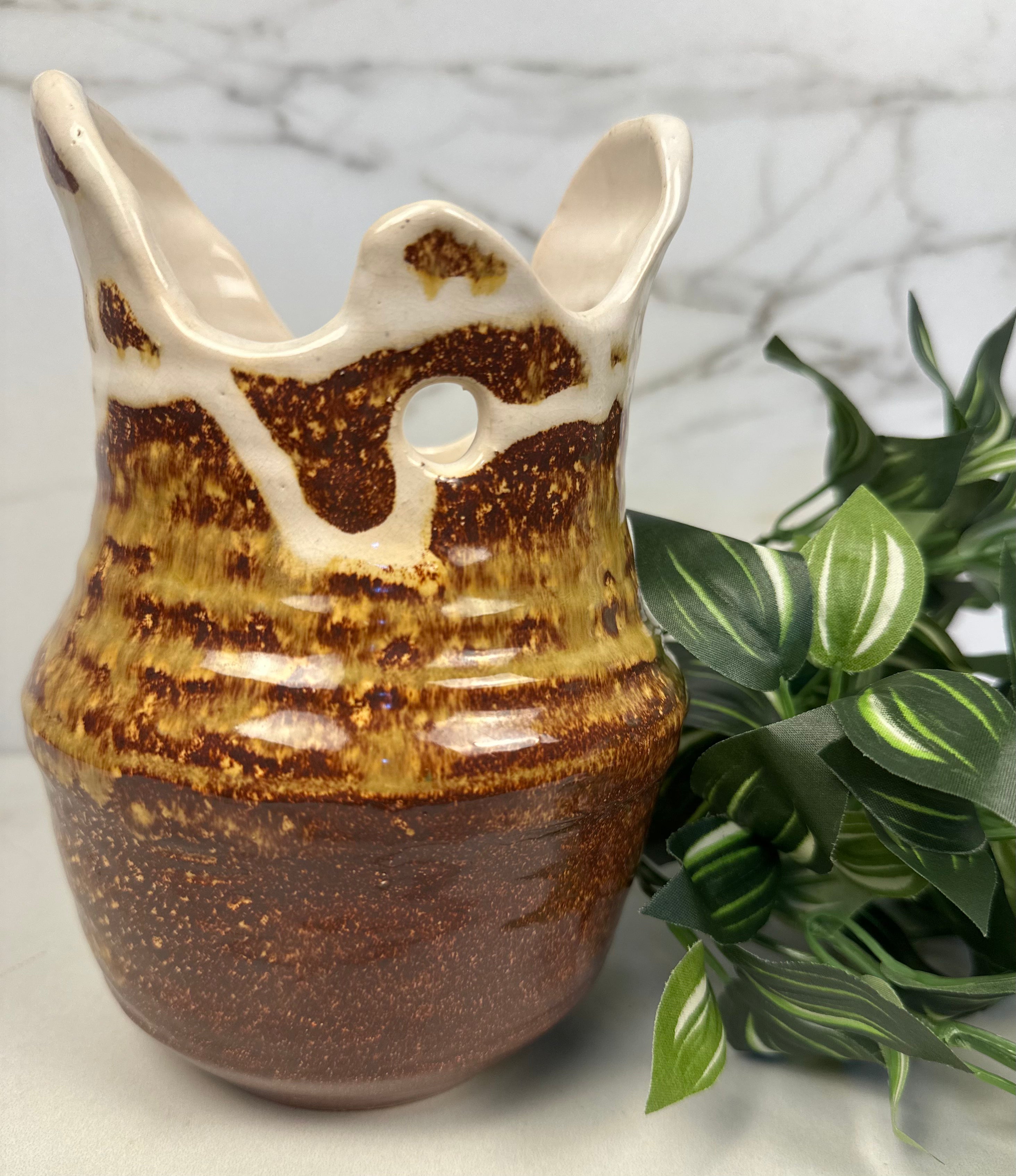 Studio Pottery Vase– Artist Signed