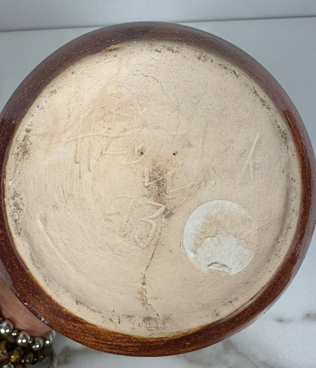 Studio Pottery Vase– Artist Signed
