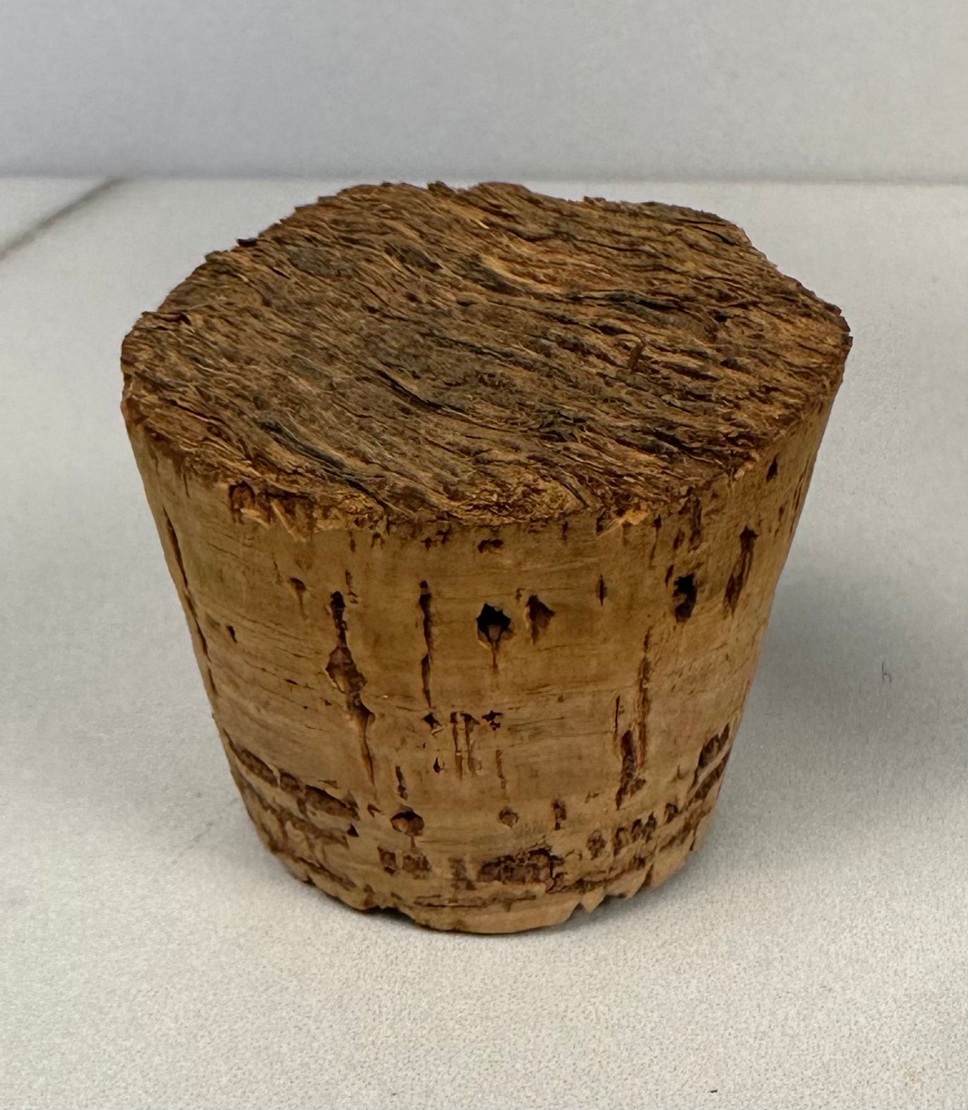Studio Glazed Pottery Jar with Cork Lid, Artist Signed  - Ken Merrick