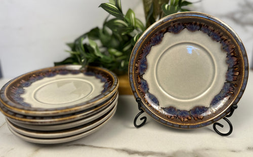 B&G Bing & Grøndahl Danish Stoneware – "Mexico" Pattern Saucer