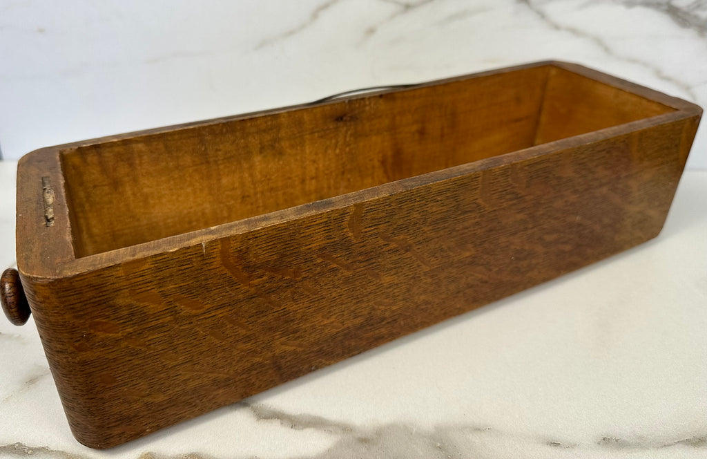 Oak Treadle  Sewing Machine Drawer