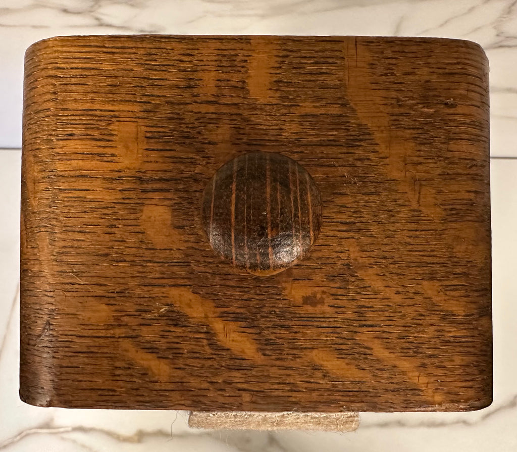 Oak Treadle  Sewing Machine Drawer