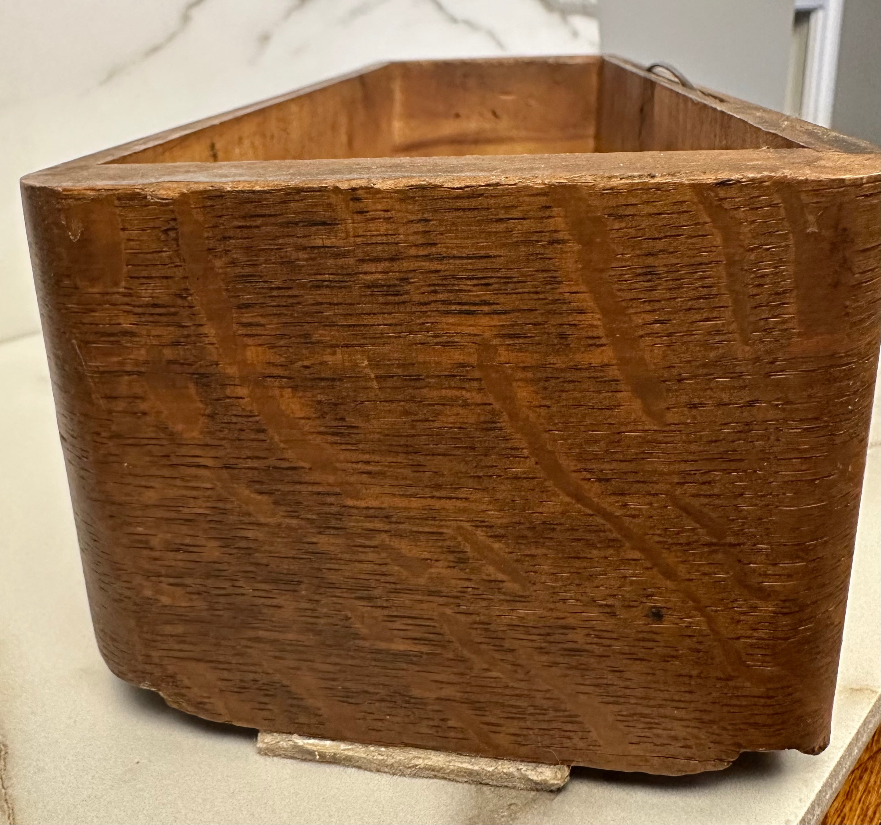 Oak Treadle  Sewing Machine Drawer