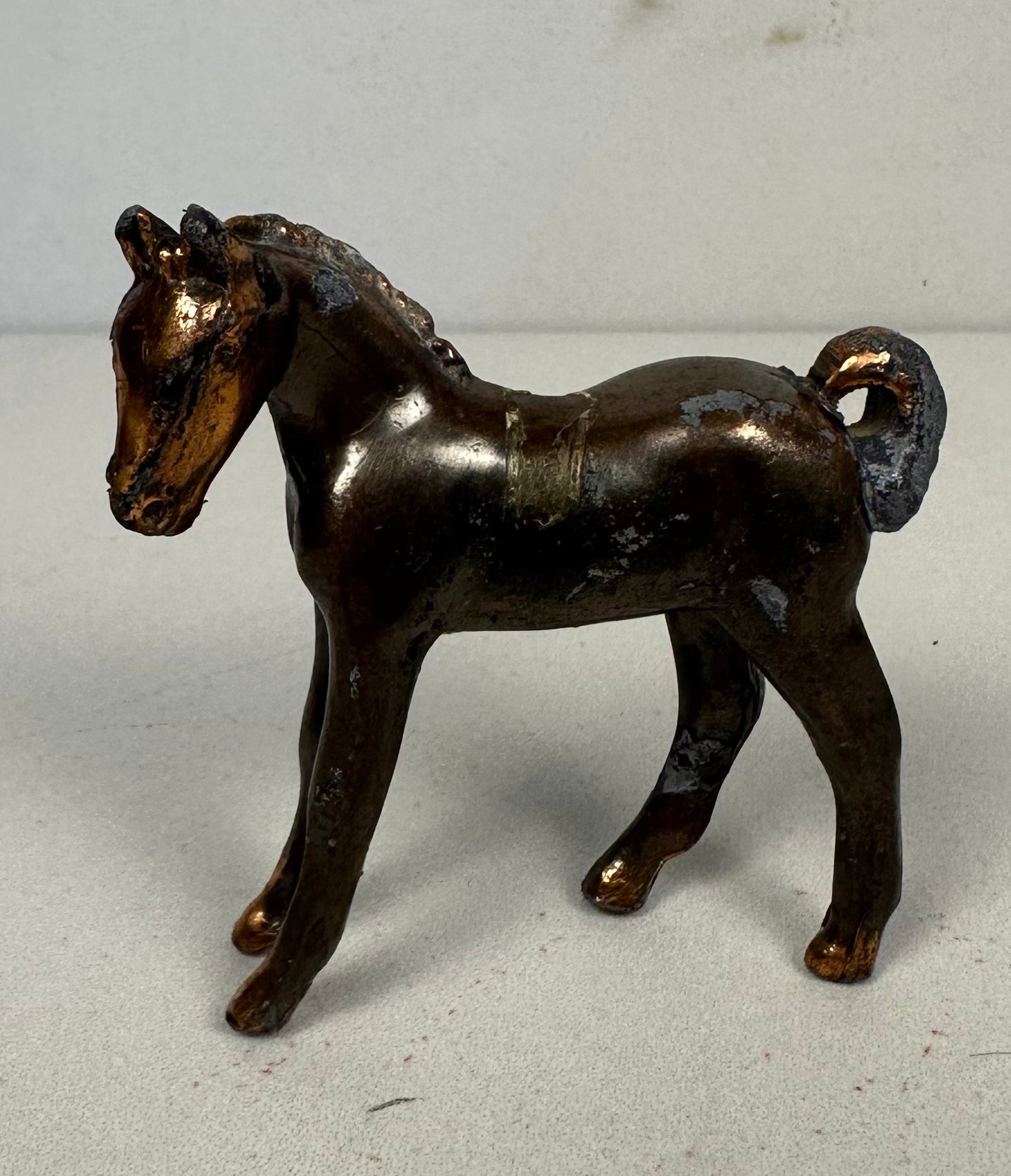 Small Bronze Horse Figurine