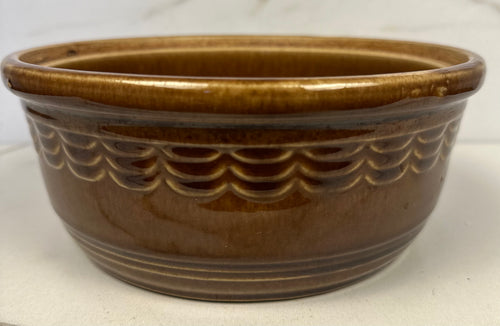 Brown Stoneware Bowl