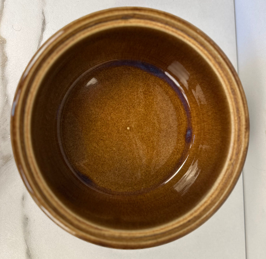 Brown Stoneware Bowl