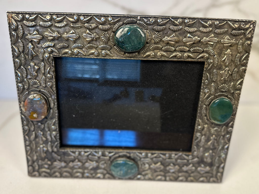 Vintage Southwest Style Frame with Stones