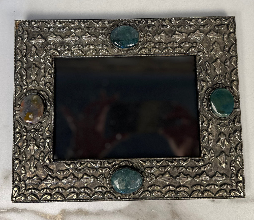 Vintage Southwest Style Frame with Stones