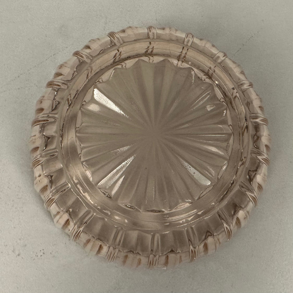 Pink Depression Glass Dessert/Berry Bowl  -  "Fortune" Hocking Glass  | Circa 1937-1938