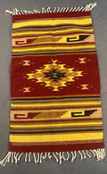 Handmade Southwestern Zapotec Wool Rug