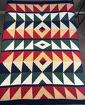Vintage Biederbeck Native American Pattern Blanket