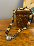 Wood and Metal Necklace