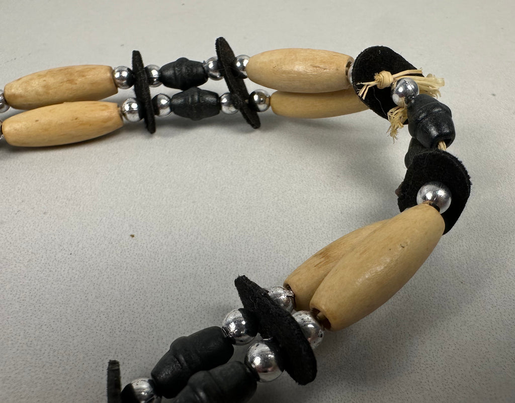 Wood and Metal Necklace