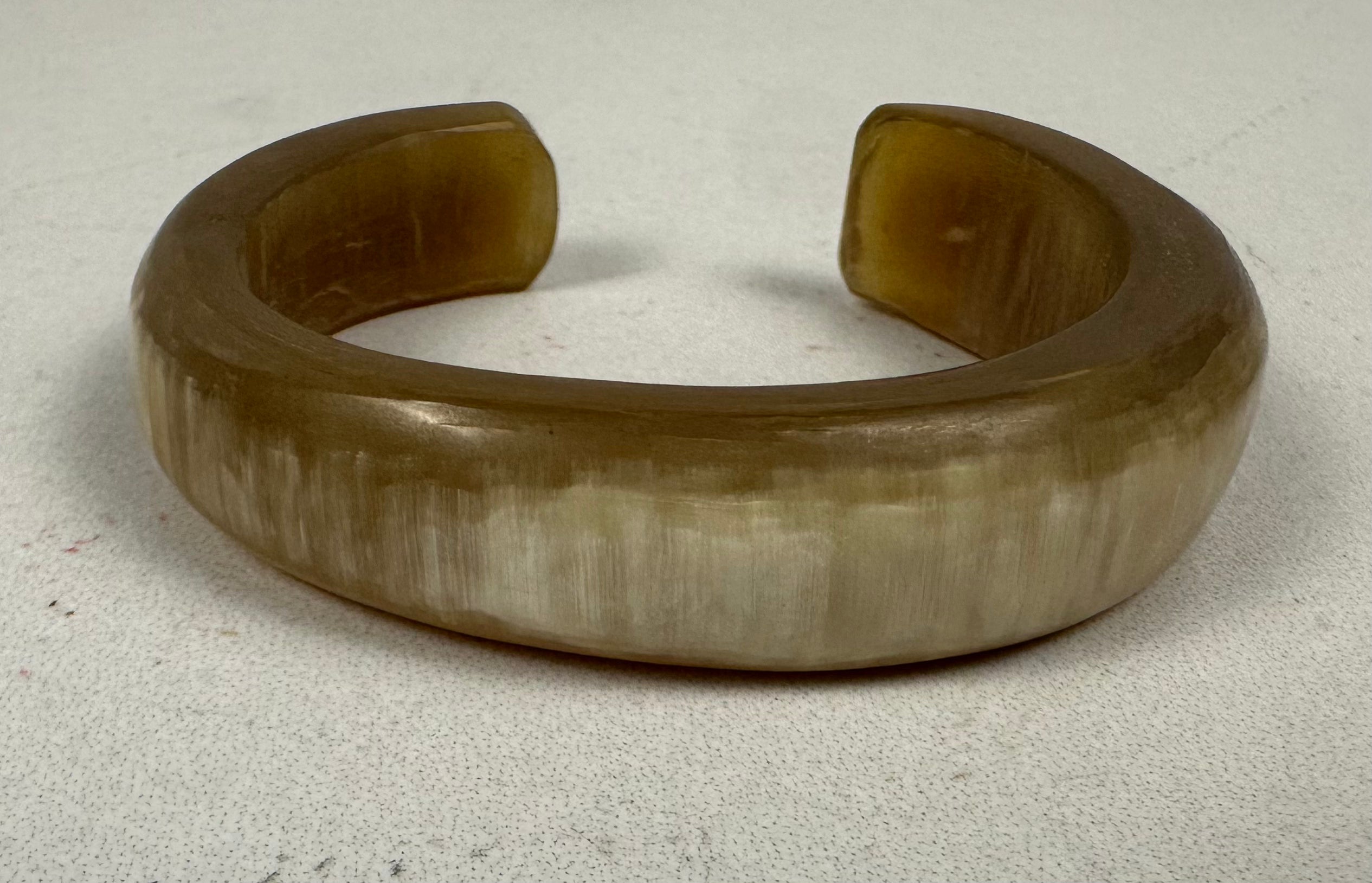 Vintage Carved Horn Bracelet