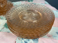 Pink Depression 8in Plate  - “Diana” Federal Glass Co | 1937-1941
