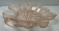 Pink Depression Glass Bowl - "Pebble Leaf " or "Twiggy" Indiana Glass  | Circa 1929-1970