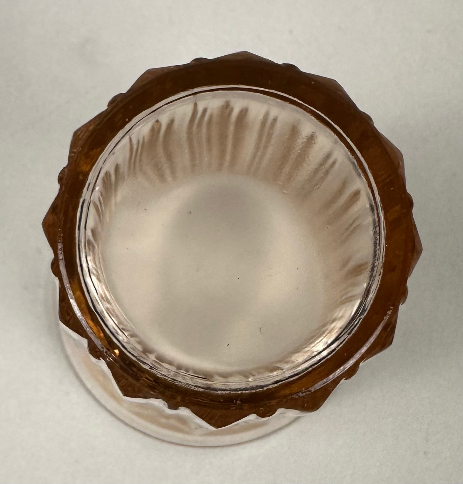 Pink Depression Glass 9 ounce Juice Tumbler - “Fortune” Hocking Glass  | Circa 1937-1938