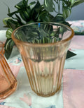 Pink Depression Glass 9 ounce Juice Tumbler - “Fortune” Hocking Glass  | Circa 1937-1938