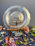 Pink Depression Glass Luncheon Plate - "Normandie" Federal Glass | Circa 1933-1940